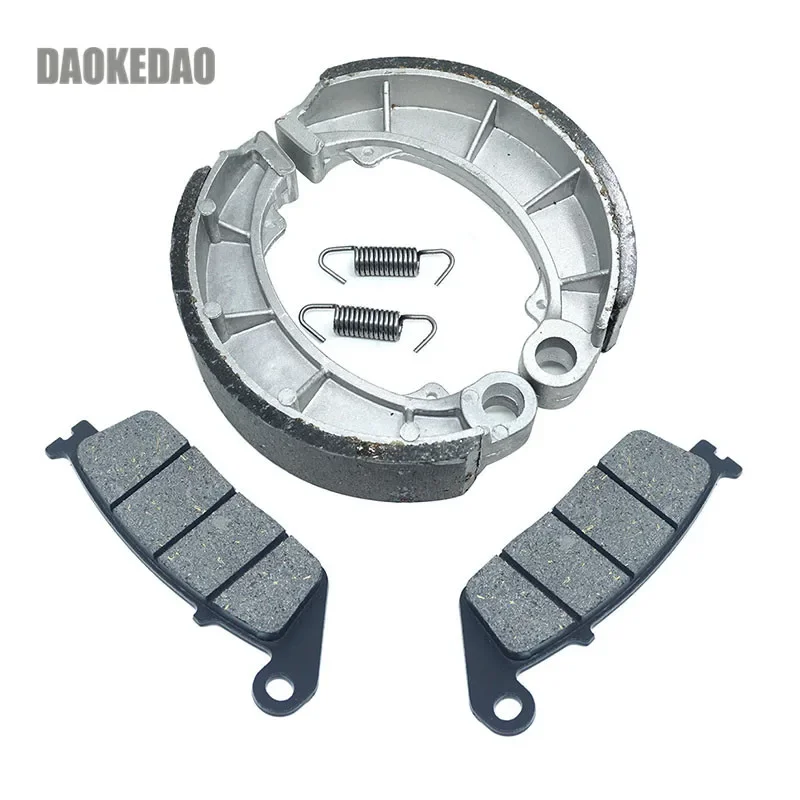 For Honda Nighthawk 750 CB750 1991-2003 NAS750 1991 Motorcycle Front Rear Brake Pads Shoe Kit Set NAS CB