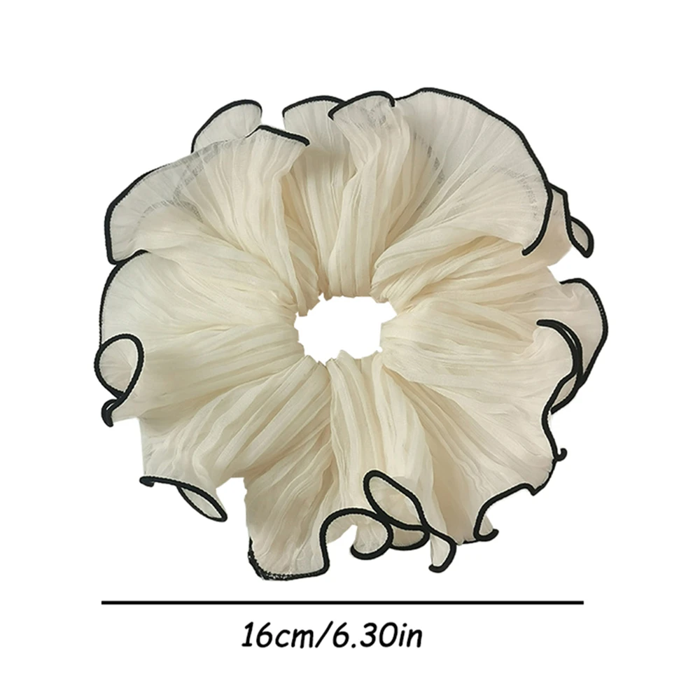 قطعة واحدة من ربطات الشعر الأنيقة من الساتان للنساء، عصابات رأس عصرية كبيرة الحجم، إكسسوارات للشعر