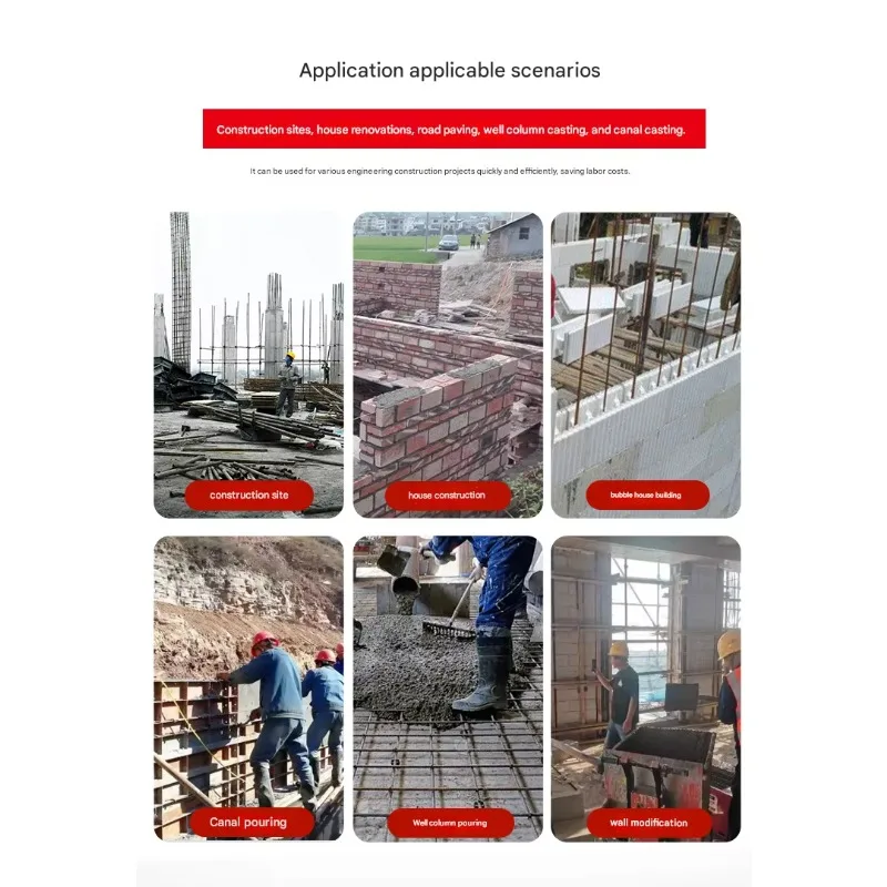 With 380v Electric Power For Concrete Transfer Small Mortar Grouting Machine Industrial Electric Mortar Screw Pump Wholesale
