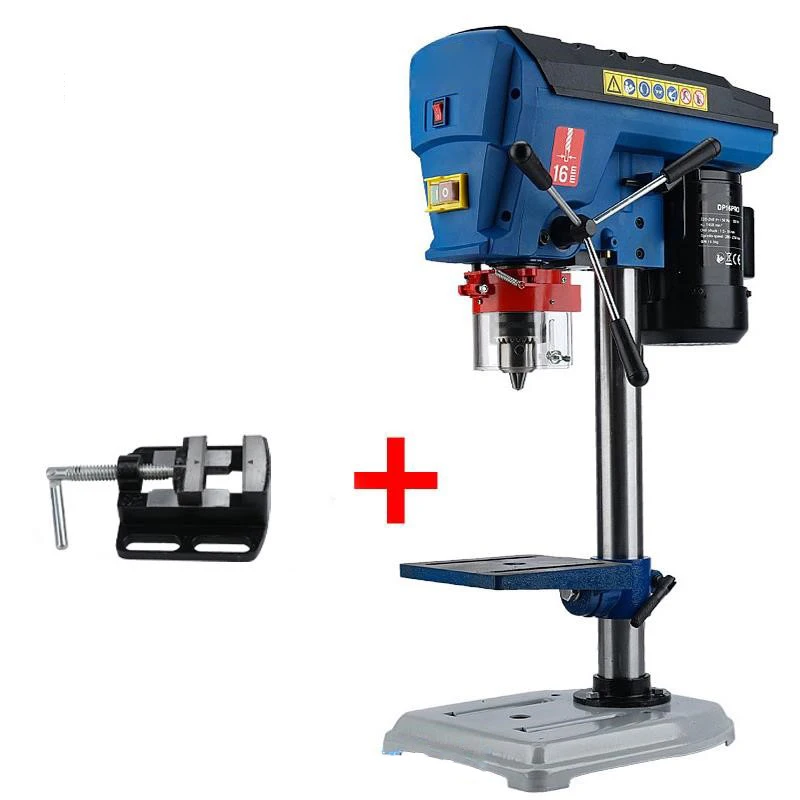 Small 16mm bench drill diy high precision industrial grade household 220v multifunctional drilling machine