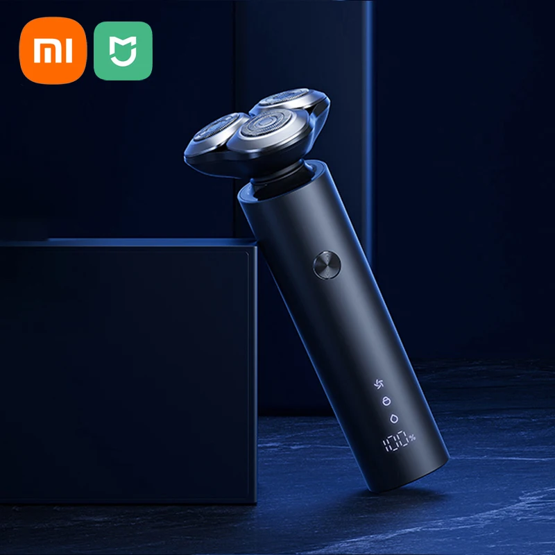 New XIAOMI MIJIA S301 Men's Electric Shaver Dry Wet Shavers Beard Trimmer Machine Shaving Portable Ceramic Blade IPX7 Washable