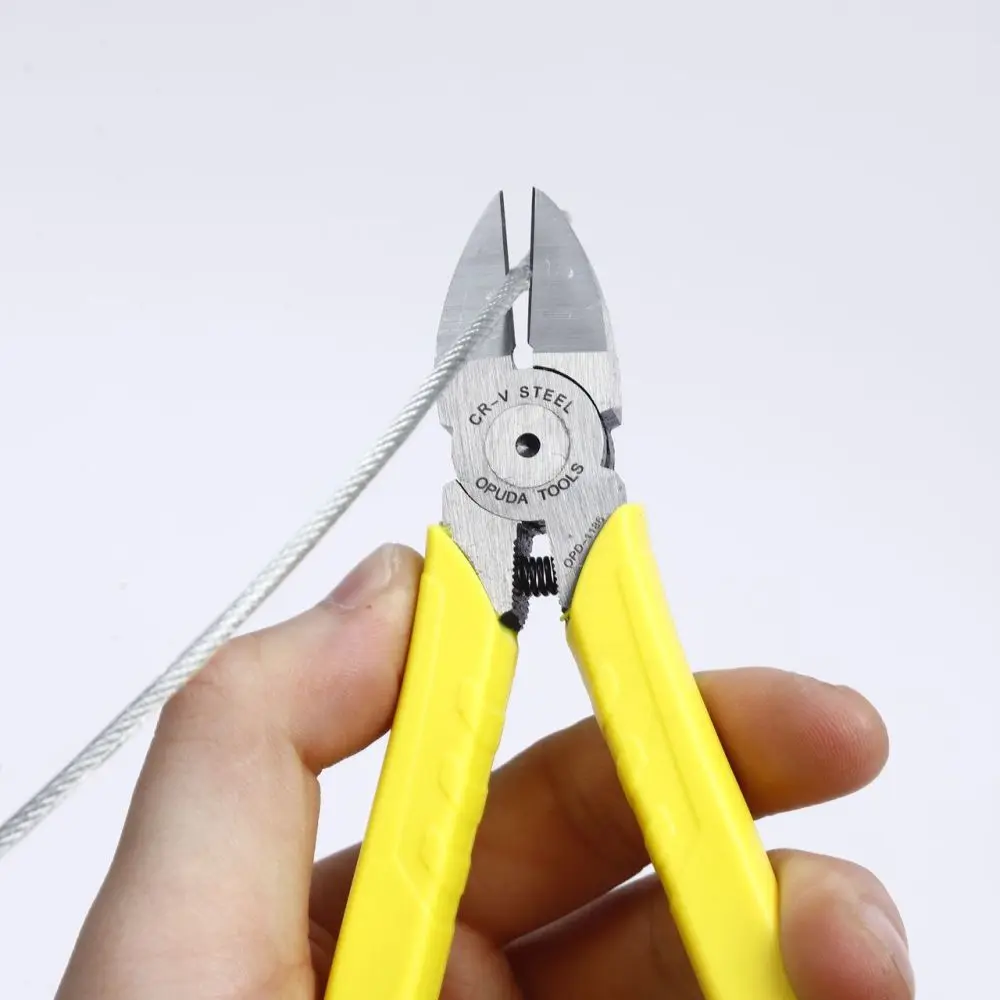 Oupuda 5 Inch Thin Blade Model Nippers Precision Flush Cutters Mini Diagonal Pliers For Hobby Craft Plastic Sprue Cutting