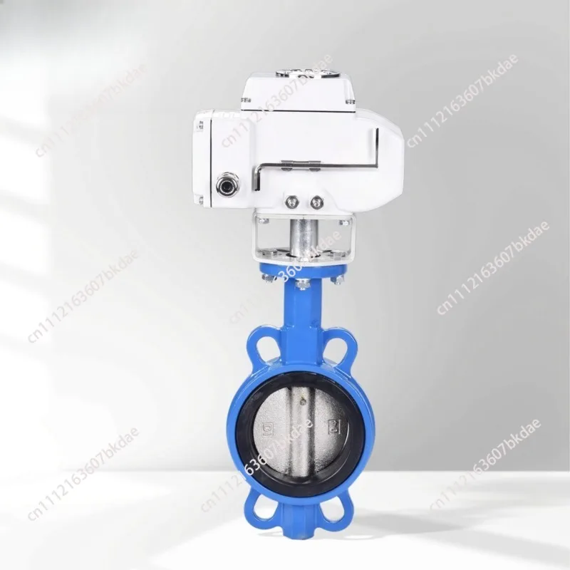 Electric Butterfly Valve D971X-16Q Wafer Type Water Regulating Valve with PTFE Stainless Steel Ductile Iron for Water Supply Sys
