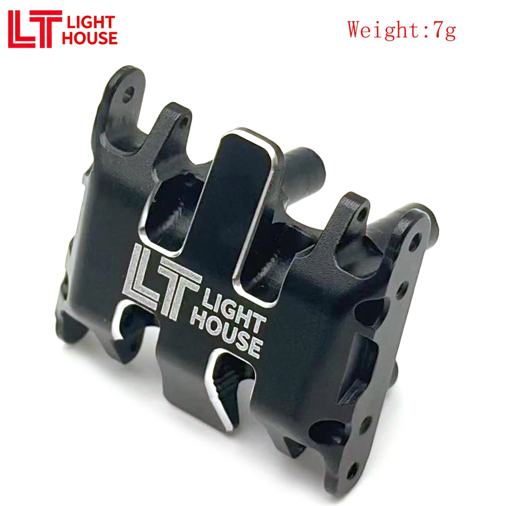 LIGHT HOUSE Aluminium skidplate voor SCX30 Auto's Upgrade Onderdelen Auto Racing Model Auto Accessoire