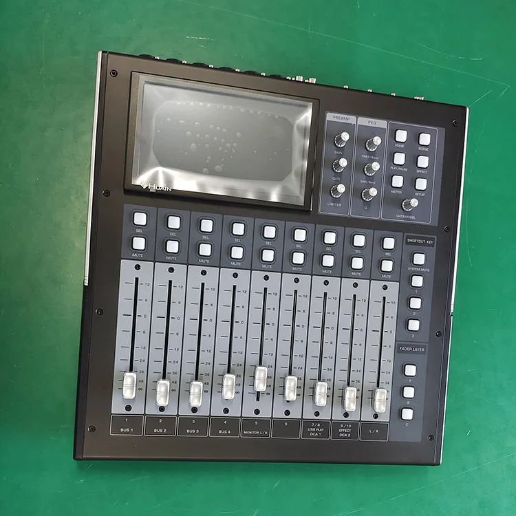 Live Sound Studio Recording Professional 10 Channel Usb Digital Pro Audio Mixer Console