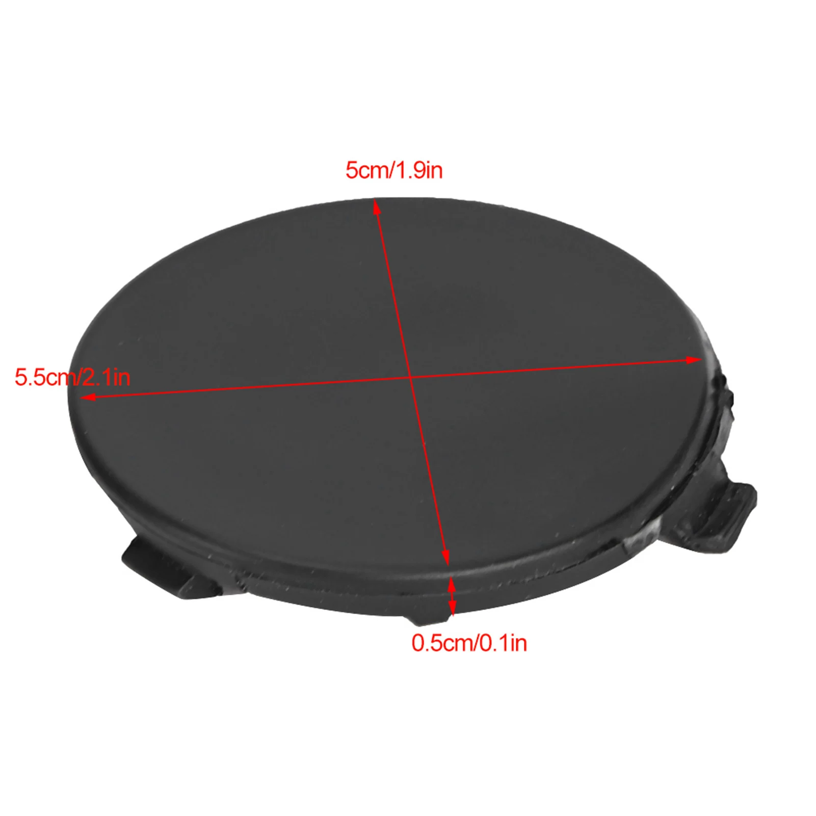 8M5117A989AA Front Bumper Tow Hook Cover for Ford Front Bumper Tow Towing Hook Eye Cap Cover Fits for Ford Focus MK2 2007-2011
