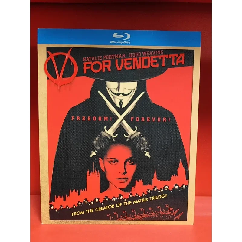 Blu-ray Disc V for Vendetta Movie High Definition Video Collection