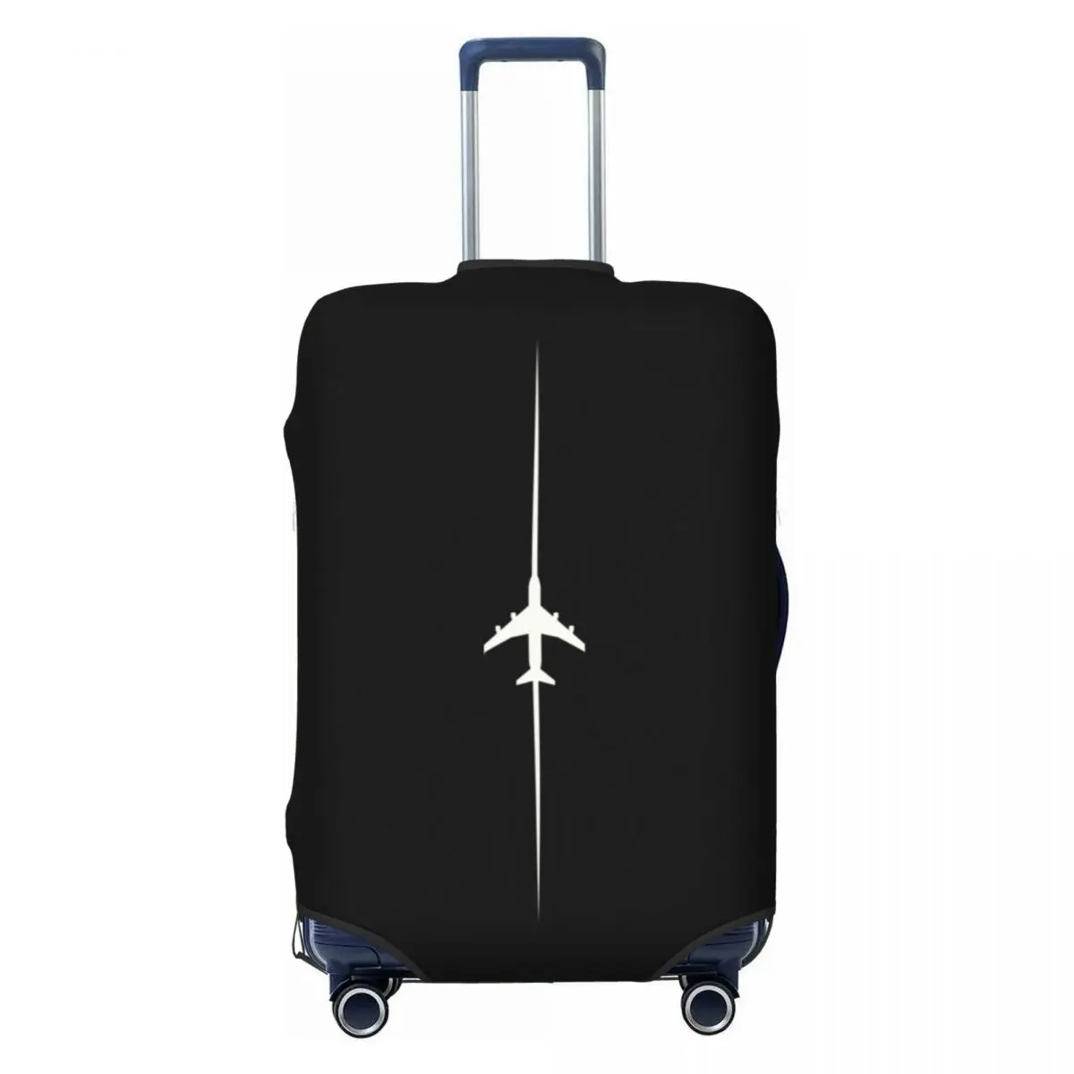 Custom Aviation Plane Crossing Travel Luggage Cover Dust Proof Airplane Aviator Pilot Suitcase Cover Protector Fit 18-32 Inch