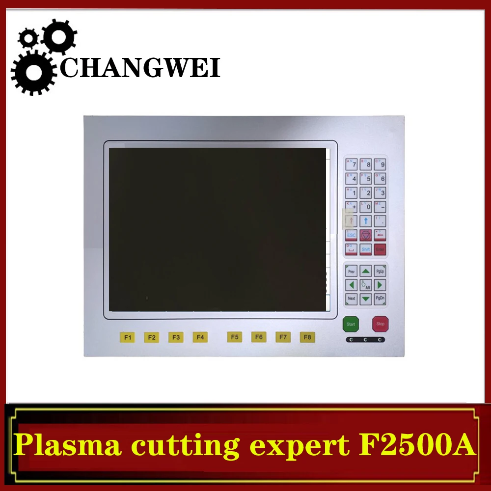 New Cnc Cutting Expert F2500a 17 Inch Lcd Screen Plasma Cutting Machine Cnc System For Flame Plasma Gantry Cutting Machine