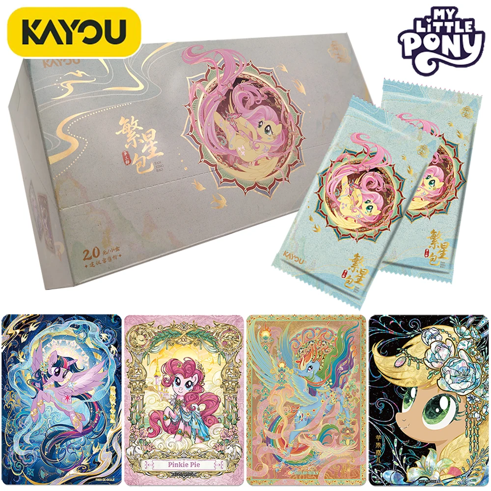 Original Kayou My Little Pony Collection Card Magic Princess Friendship Eternal Rare Character Card Teen Cherish Christmas Gift