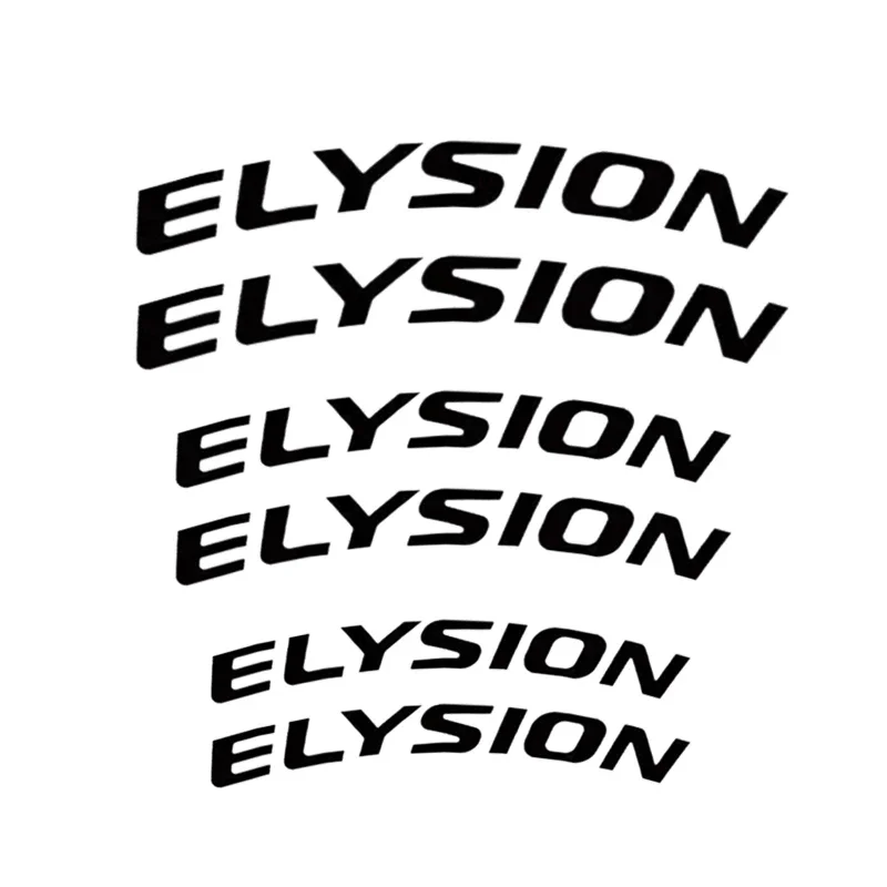 Fashion Car Caliper Cover Decal Wheel Refitting for Honda Elysion Logo Accord City HRV CRV Dohc Fit Vezel Civic  Amaze Crosstour