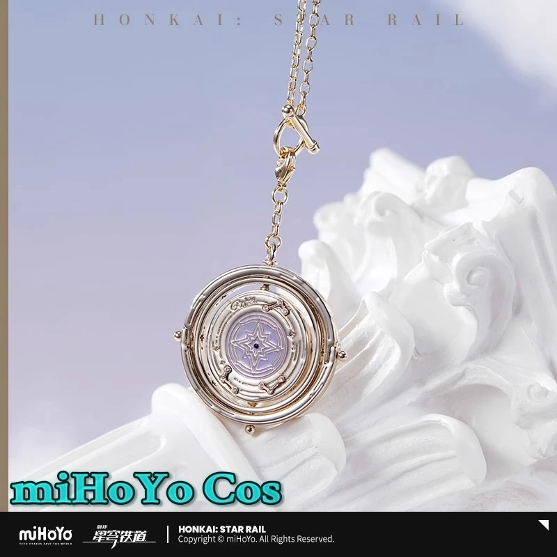 [Genuine] Robin Metal Pendant miHoYo Game Honkai Star Rail Cosplay Chain Pendant Necklace Anime Cartoon Accessories Necklace - Image 2