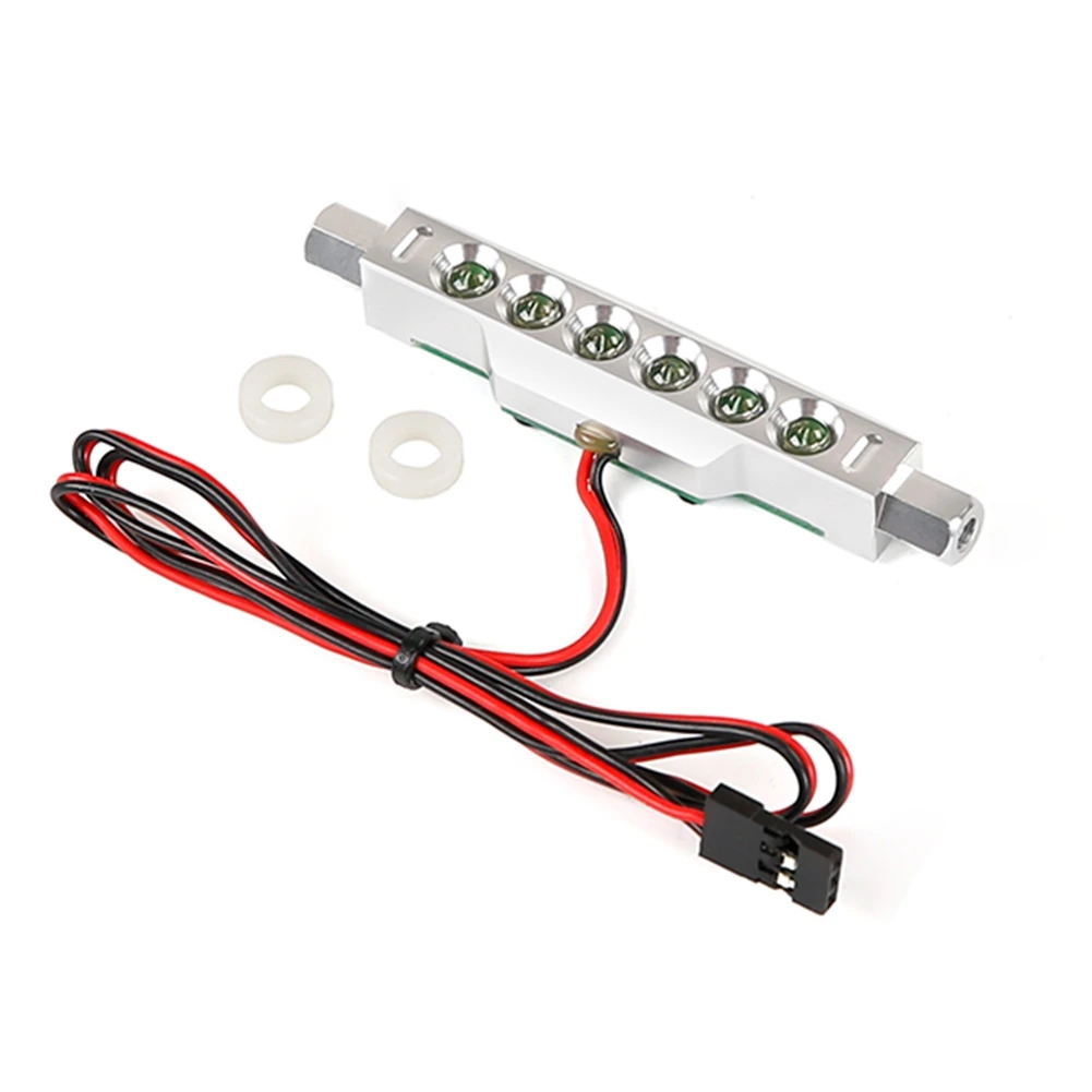 ใหม่สําหรับ Baja CNC LED ไฟท้ายสําหรับ 1/5 ROVAN KM Hpi Baja 5B Rc รถ Part, เงิน