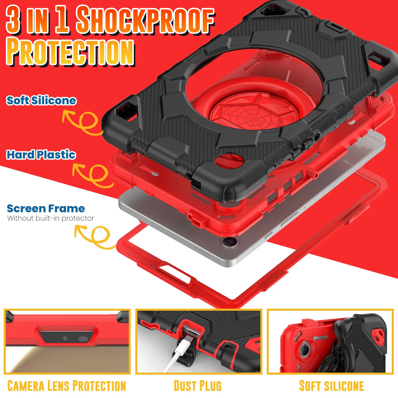 Kids Case For Samsung Galaxy Tab A9 2023 8.7