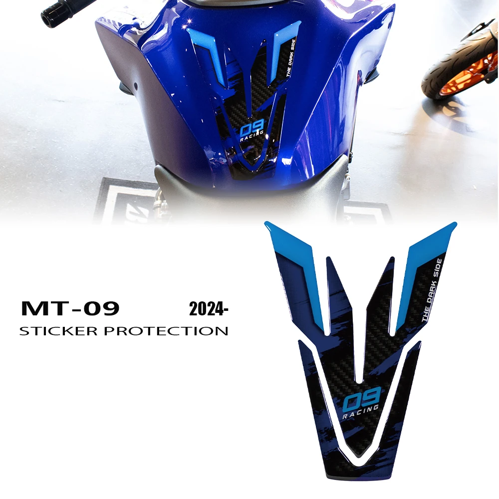 

For MT-09 MT 09 MT09 2024 2025 3D Epoxy Resin Sticker Tank Pad Protection Kit