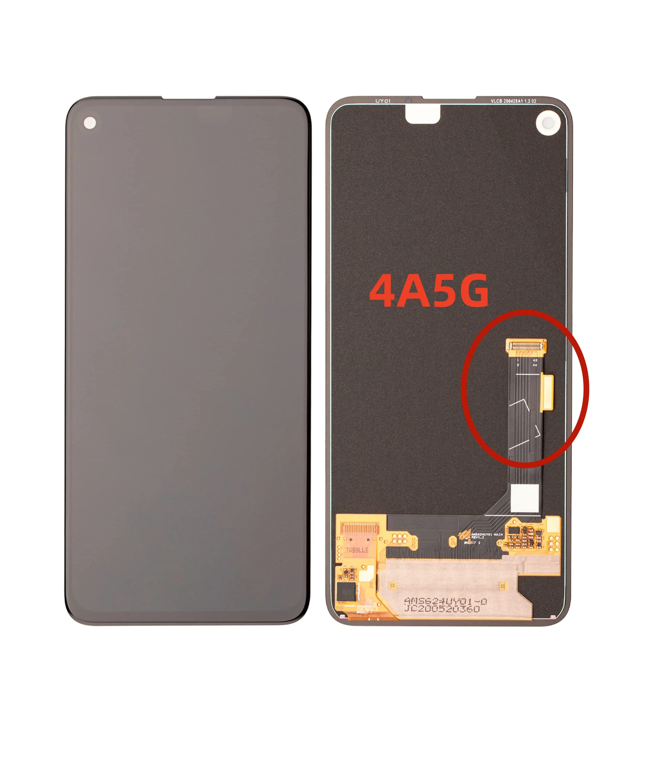 AMOLED Replacement For Google Pixel 4A 4G Display LCD Screen For Google Pixel 4A 5G Display LCD Screen Touch Digitizer Assembly