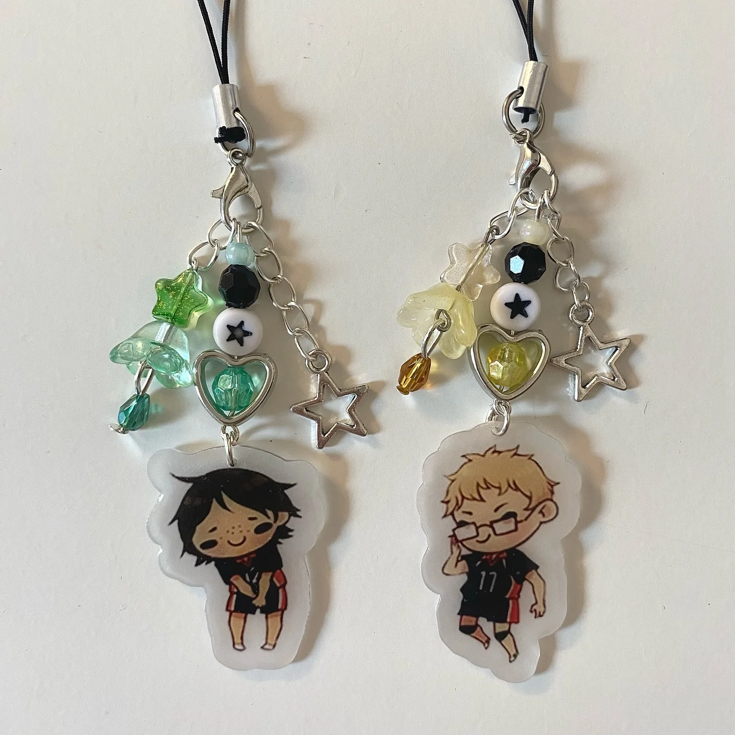 volleyball!! Karasuno Phone Charms, Anime Merchandise, Cute & Collectible Accessories, Perfect Gift for Fans, Durable Design