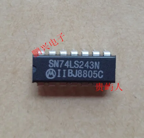 

Бесплатная доставка SN74LS243N MOT IC DIP-14 10 шт.