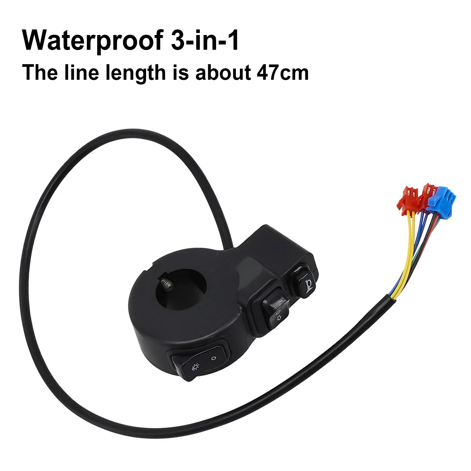 Ebike Scooter ATV Motorcycle Handlebar Switch Off On Road Conversion Switch Multi Functional Combination Switch Parts