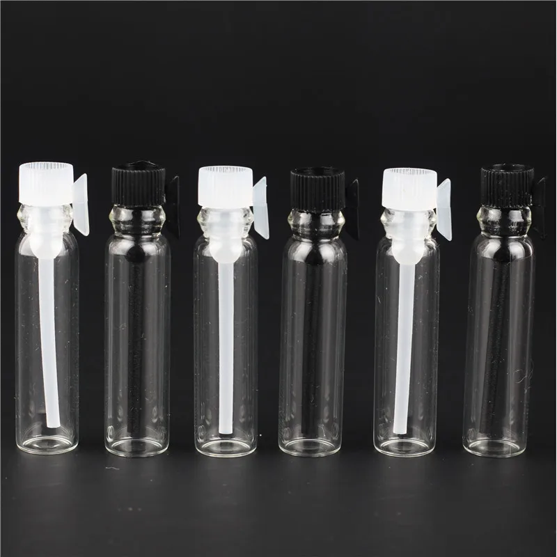 

100pcs/lot Empty Mini Glass Perfume Sample Vials Perfume Bottle Liquid Fragrance Test Tube Trial Bottle