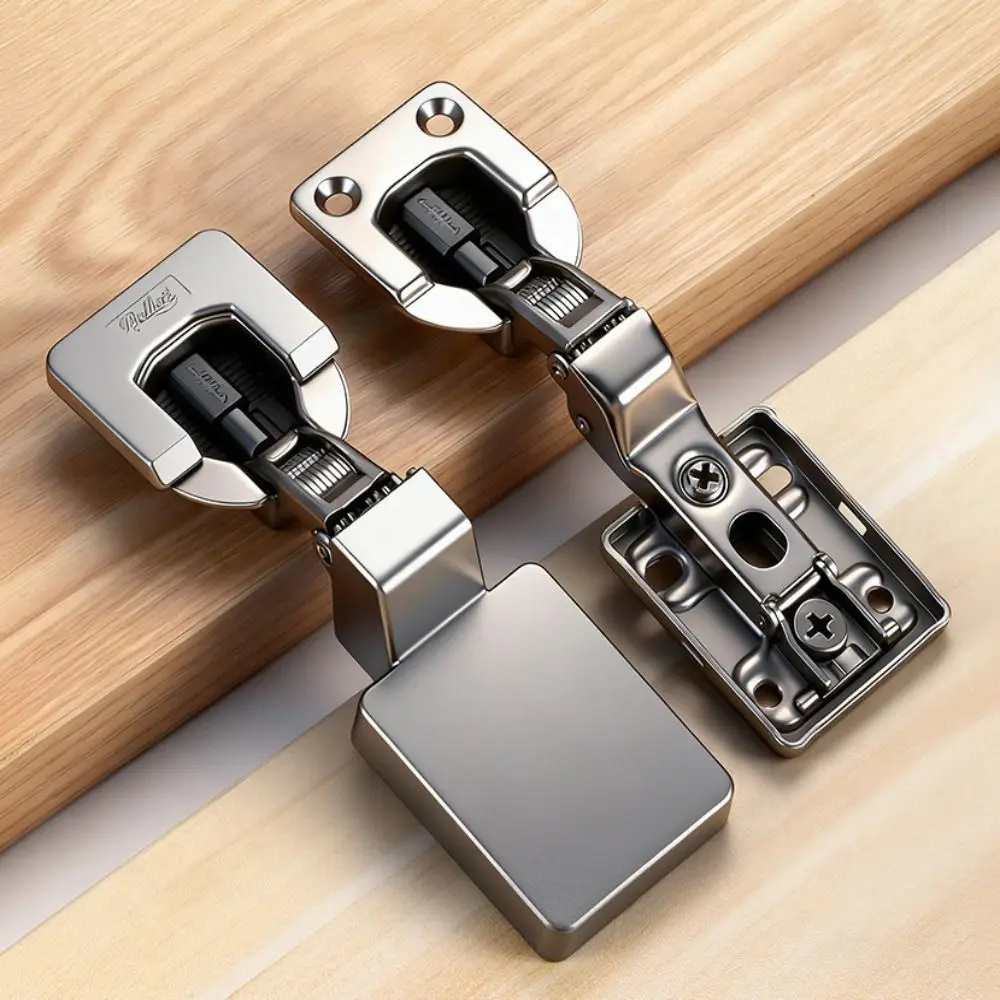 

Flat Panel Concealed Hinge Hydraulic Damping Straight Damper Adjustable Hinge Enduring Quality Cabinet Hinge Cupboard