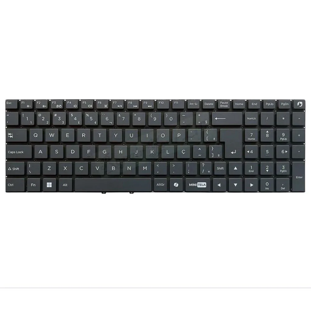 Laptop 6329D Keyboard For Positivo Vision R15M C15M R15 I15 I15M teclado Brazilian BR Black New