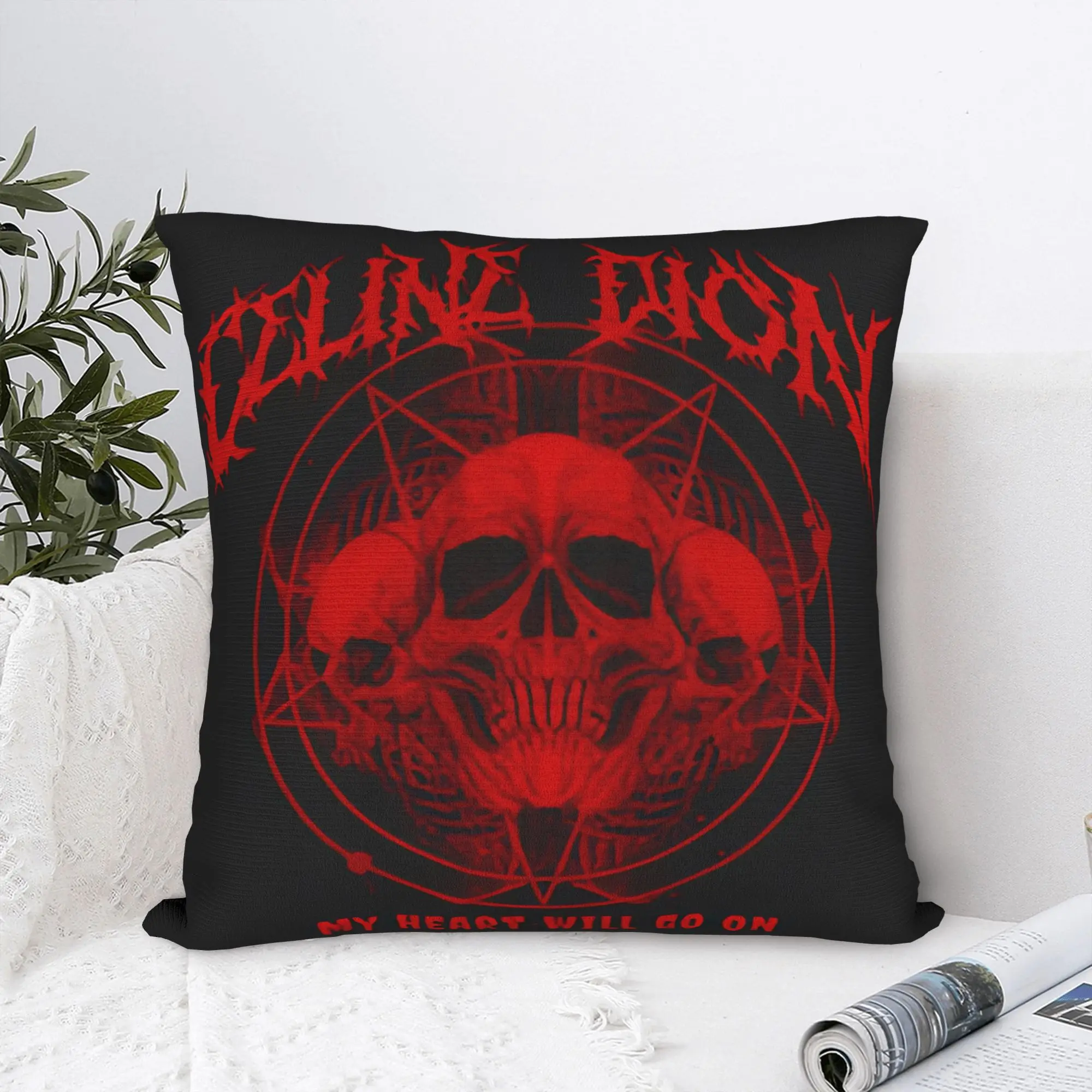 Singer C-Celineds Dion Pillow Cover  Custom Cushion Cover Vintage Pillow Case For Wedding Party Home Decor