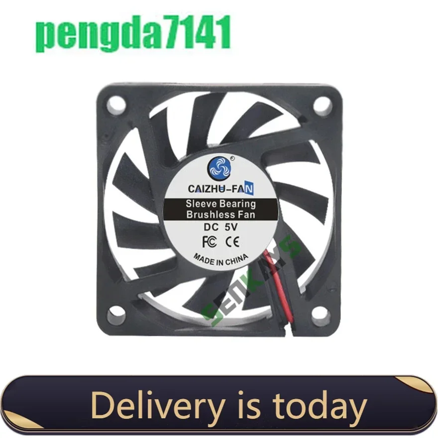 pa DC 5V 12V 24V 60mm 6010 DC Fan 60x60x10mm 6cm Cooling Cooler Fan Computer PC CPU Case Cooling Fan XH2.54 2Pin