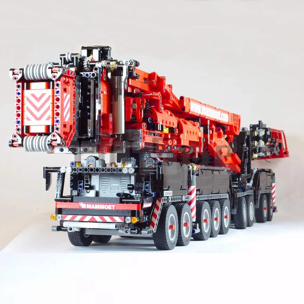 

MOC-20920 Liebherr LTM11200 MAMMOET by Jeroen Ottens Building Block Model Spliced Electric Toy Puzzle Kids Gift