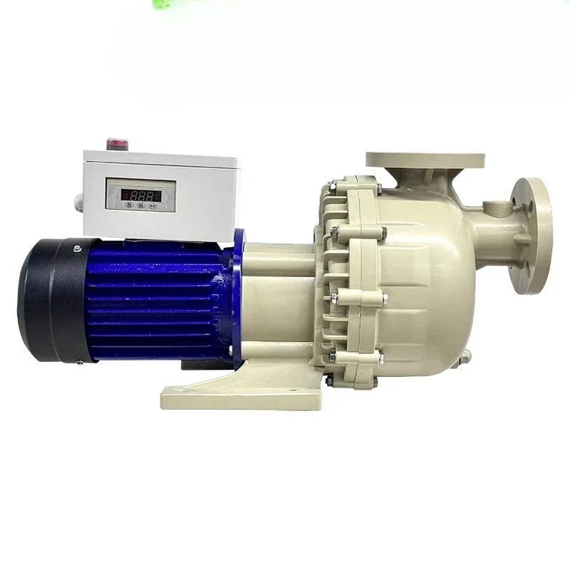 Acid and alkali resistant electroplating self-priming pump Fluorine sewage pump Intelligent horse belly centrifugal filter pump