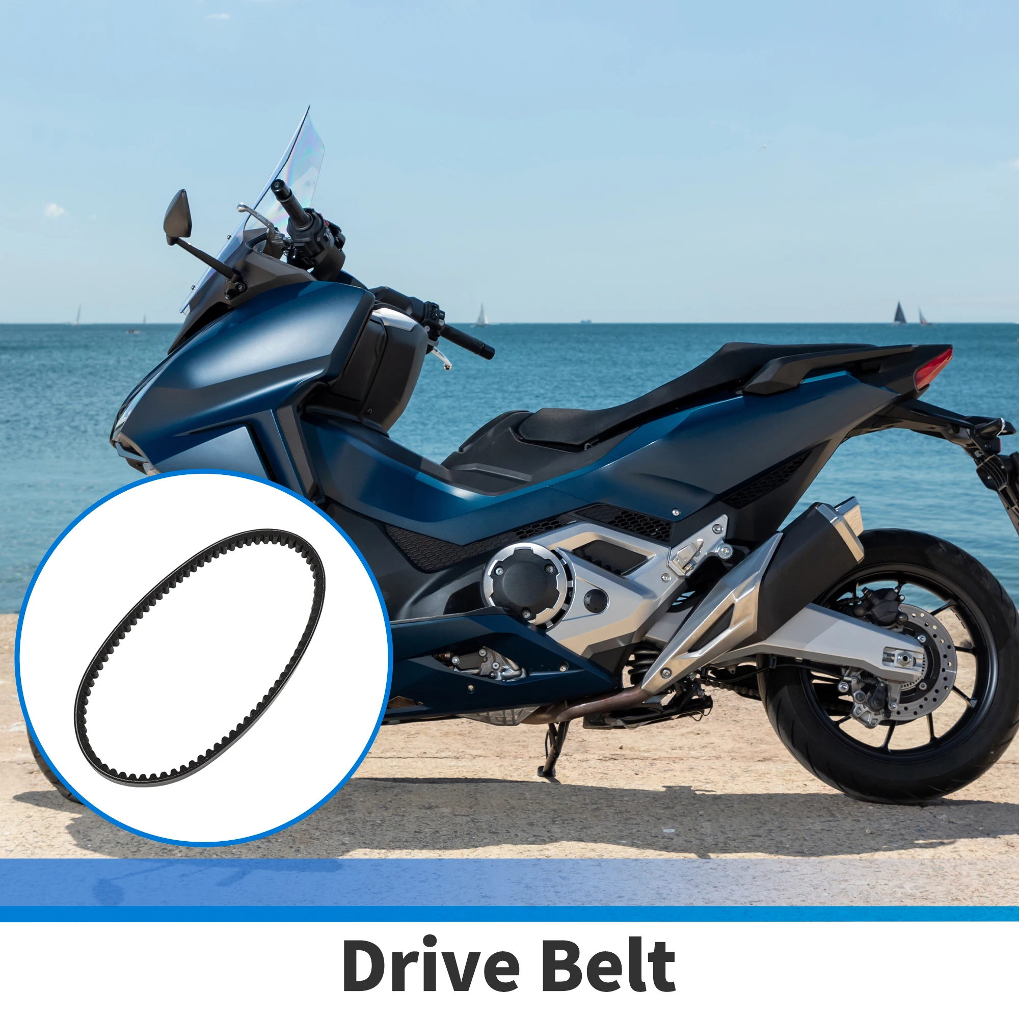 Motoforti Drive Belt for Piaggio for Derbi 50 GP1 Race Euro2 2005-2007 Wear Resistant and High-temperature Resistant V-Belt