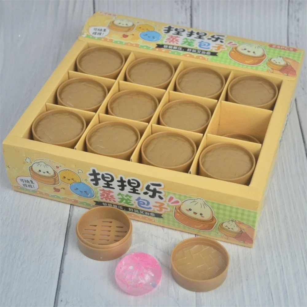 Venting Dumplings Squeezable Slow Rebound Cute Shape Squishy Fidget Soft Material Mini Size Fidget Sensory Favors Gift