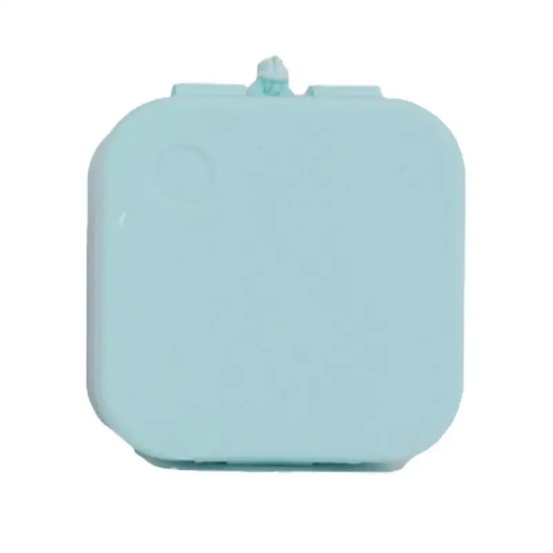 

Aligner Case Portable Silicone Slim Denture Case Braces Box Draining Personal Orthodontic Supplies For Men Women Travel