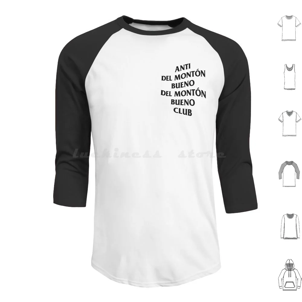 Anti Del Montón Bueno, Sudaderas con Capucha del Club Del Montón Bueno de Manga Larga Cocha Vicenta Marisa Aquí No Hay Quien Viva Nenas