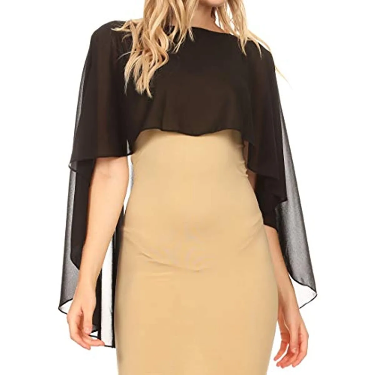 

Women's Spring Autumn Summer Multicolor ort Front Long Ba awl Overhead Chiffon Wrap Stage Performance Faion ow