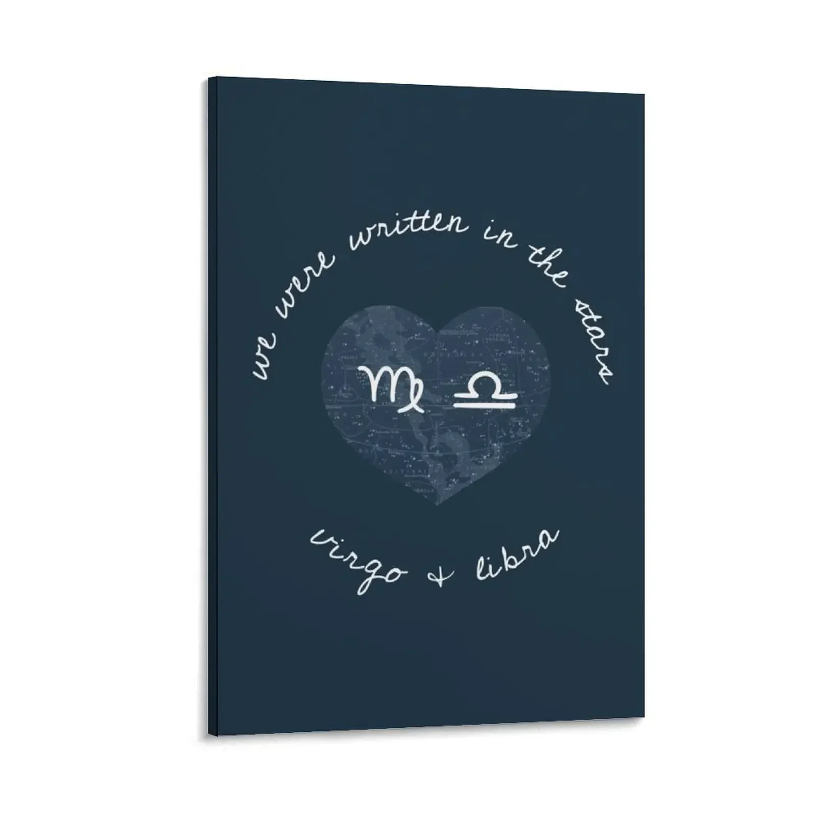 

Virgo & Libra Couple Zodiac Canvas Painting house decorations living room decoration anime decoration Paintings on the wall