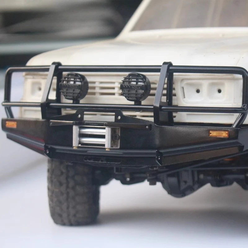 

Metal Bumper Upgrade and Modification Accessories for 1/10 RC Climbing Car LC80 RUN80 Appearance Metal Modification Parts
