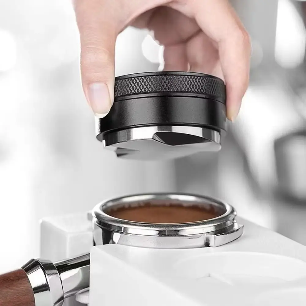 

304 Stainless Steel Coffee Distributor Anti-slip Adjustable Espresso Distribution Tool 51/53/58mm 3 Angled Slopes