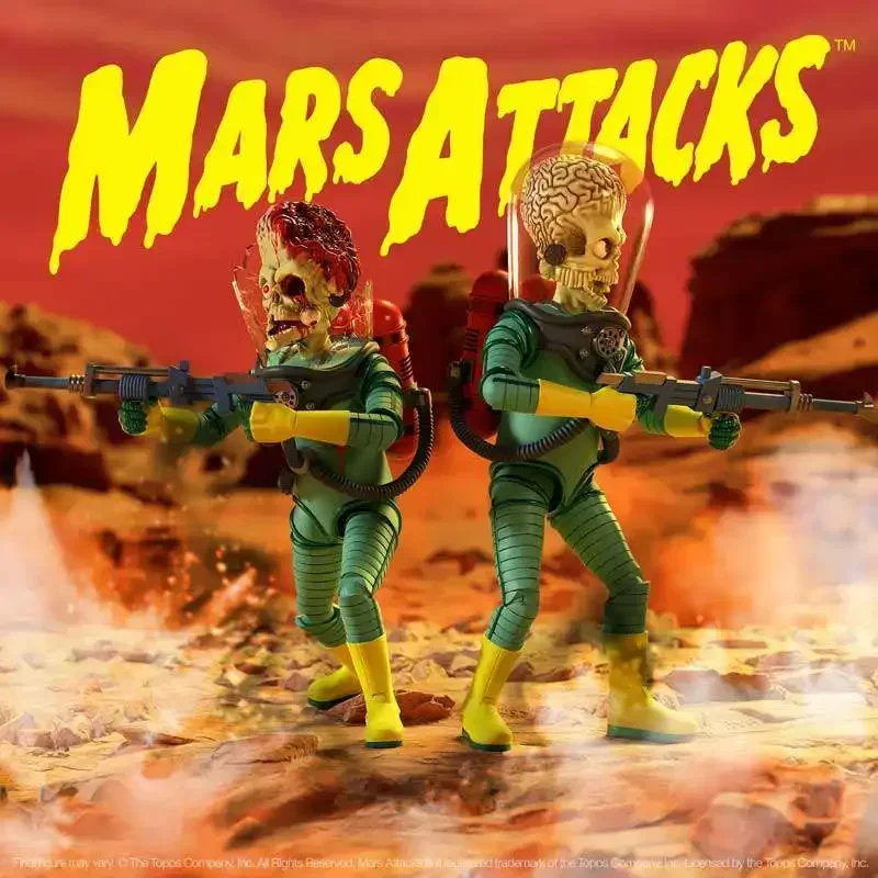 

[В наличии] атаки Марса из серии Super7 аниме Toy! Коллекционная модель 1/12, новая фотоигрушка