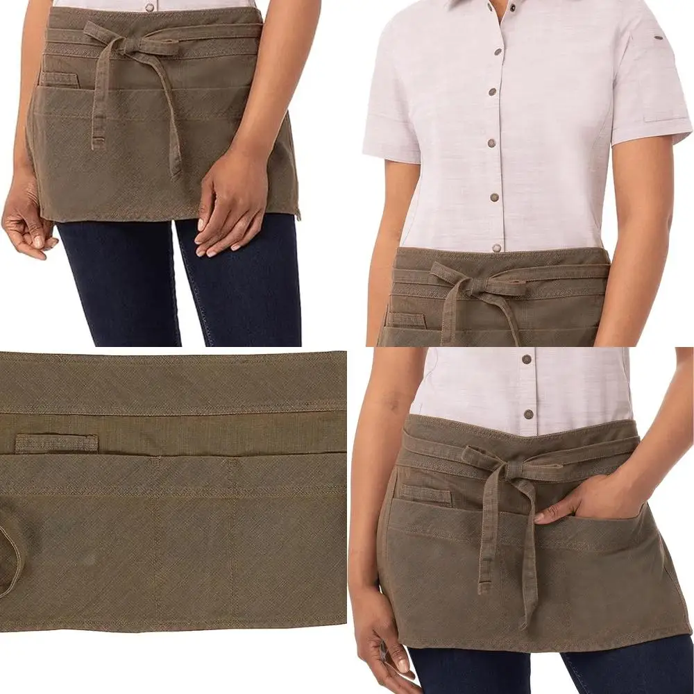

Unisex Chef's Uptown Style Waist Apron