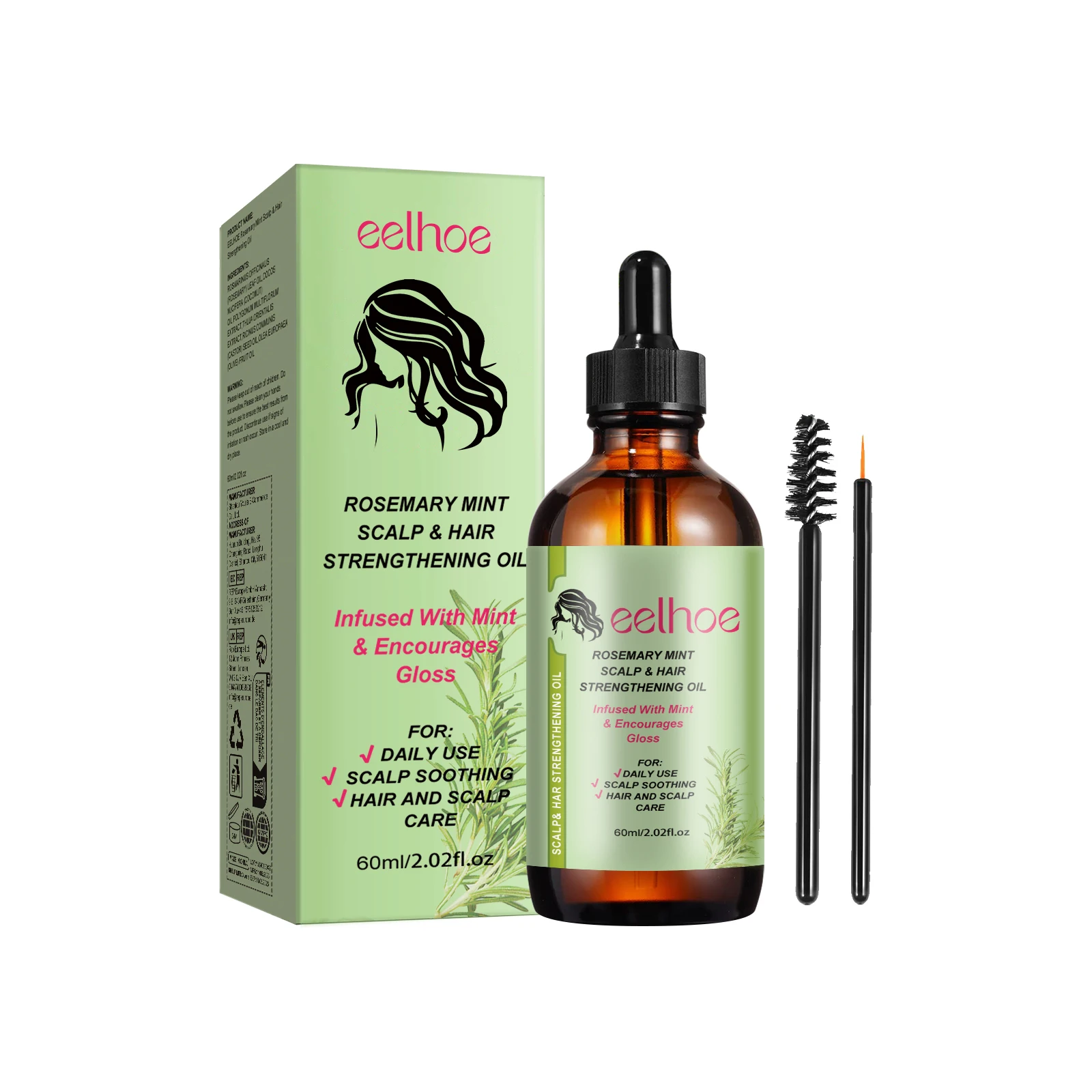 Rosemary Hair Care Essential O - Hair Care For Dry And Frizzy Hair ulasan dan harga