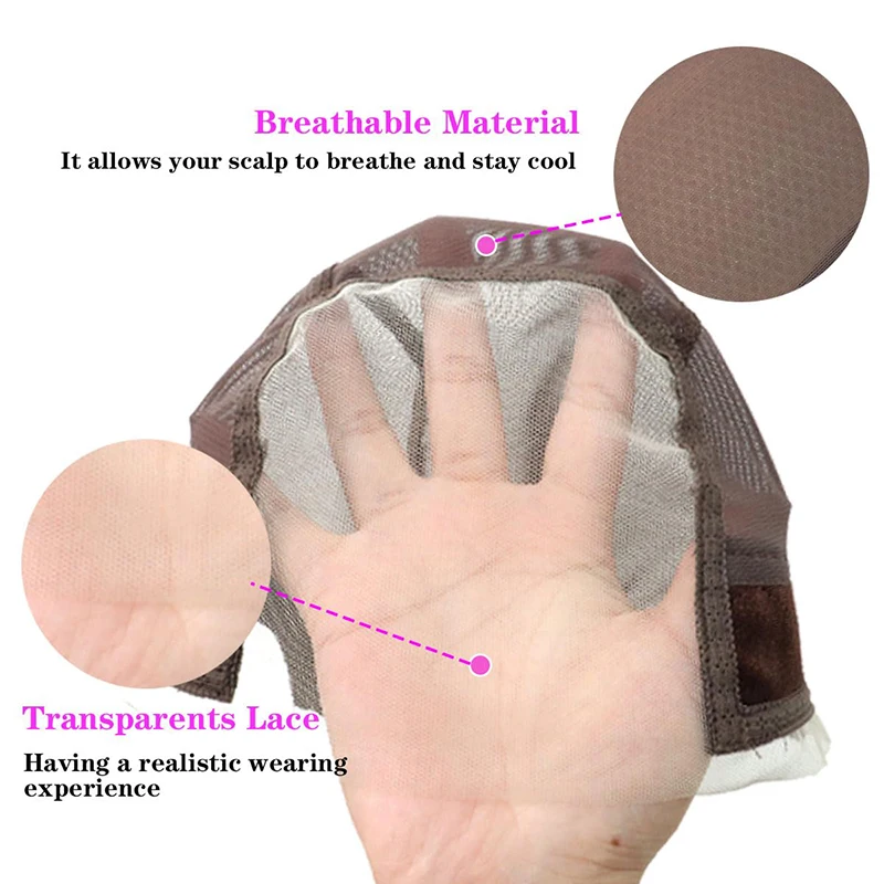 أنثى عقال شعر مستعار غطاء الدانتيل غطاء شعر مستعار لصنع شعر مستعار U جزء شعر مستعار قبعات عدم الانزلاق مع قابل للتعديل الفيلكرو المخملية شعر مستعار قبضة لارتداء شعر مستعار