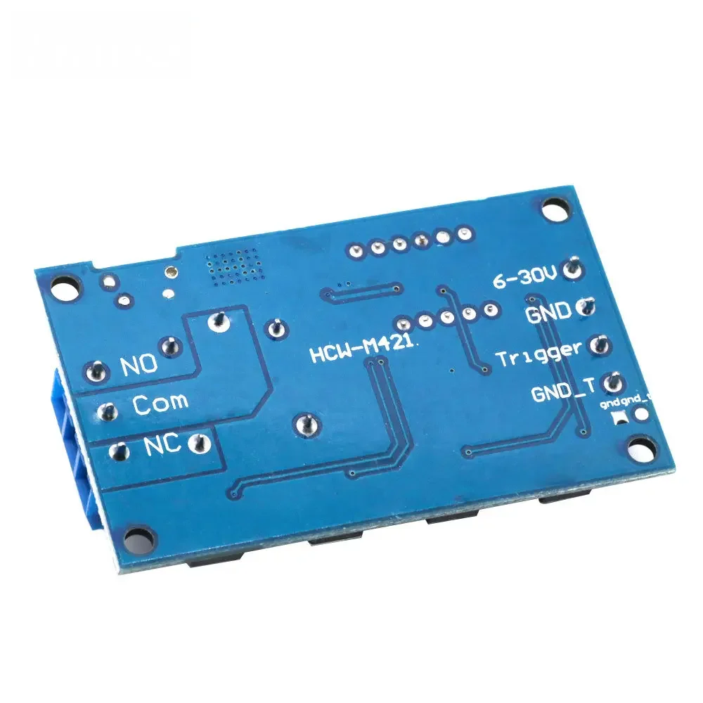 1 Channel 5V Relay 6-30V Relay Module OFF/ON Switch Trigger Time Delay Circuit Timer Cycle 999 minutes Adjustable XY-J02