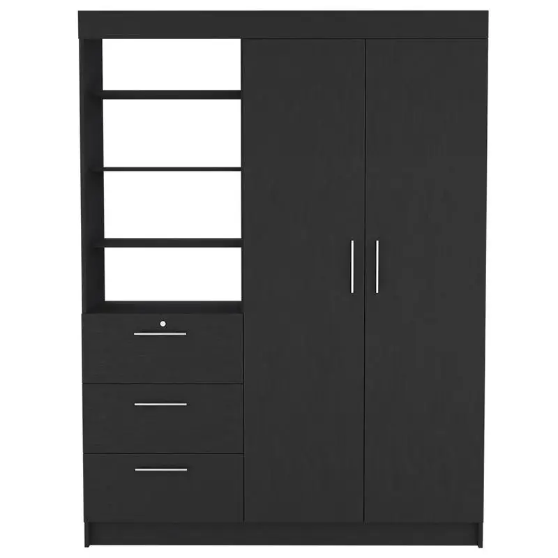 

Black Bedroom Armoire - Stylish Storage Solution for Elegant Spaces