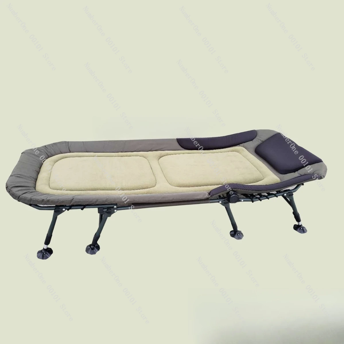 European all-terrain foldable adjustment high and low oversized lunch break home outdoor bed