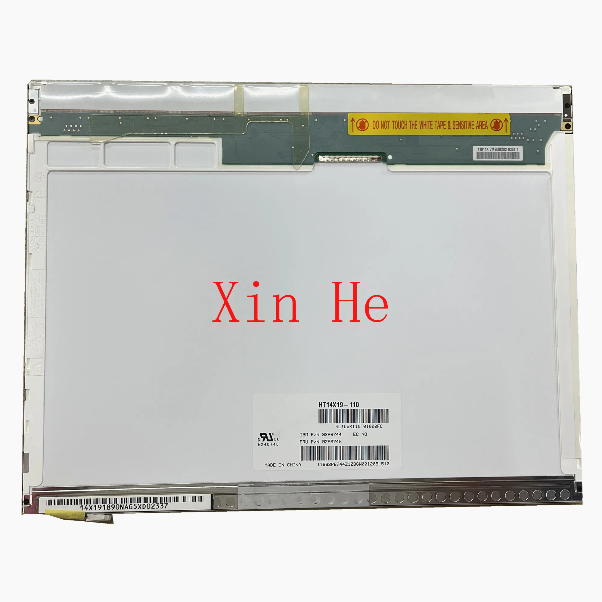 

HT14X19-110 HT14X19-100 300 301 14.1 inch Laptop LCD Screen Panel Matrix 1024*768 LVDS 30 PINS