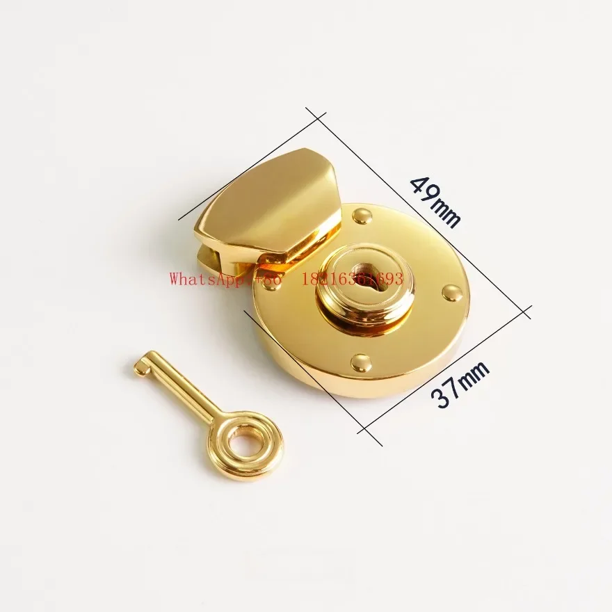 2026GOOD DIY Handmade Leather Goods, Luggage Hardware Accessories, Stainless Steel Briefcase Lock