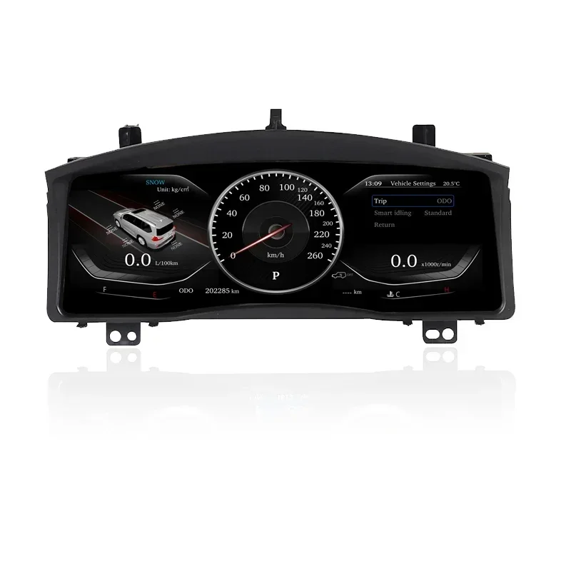 2026/Upgrade Dashboard Screen 12.3 inch LCD 720P Smart Cockpit Digital Instrument Cluster for Lexus LX570 2010-2017