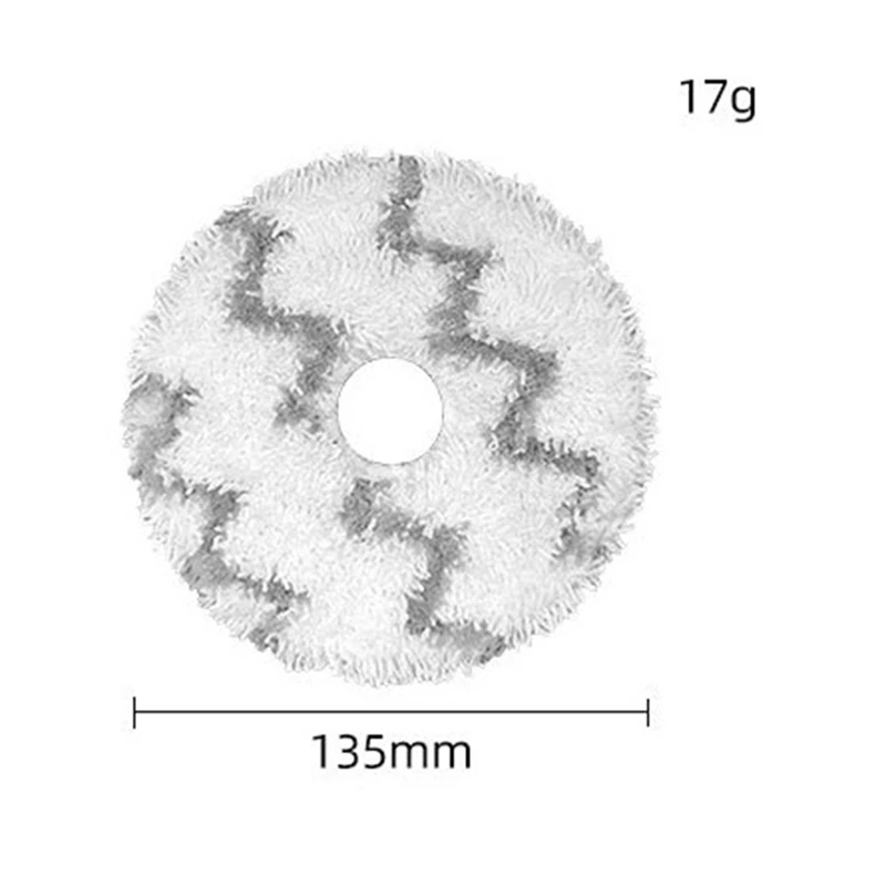 ผ้า Mop หุ่นยนต์สูญญากาศ Mop Rags Mop Rags สำหรับ Xiaomi Roidmi EVA Self-ทำความสะอาดล้าง SDJ06RM อะไหล่