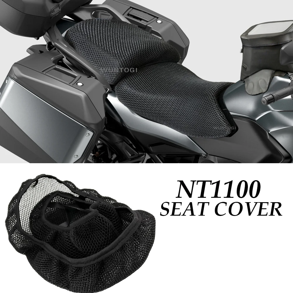 For Honda NT 1100 2022 2023 Seat Protect Cushion 3D Airflow Seat Cover permeability good job sunburn protection and heat insulat